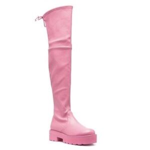 Barbie Pink Stuart Weitzman OTK boots